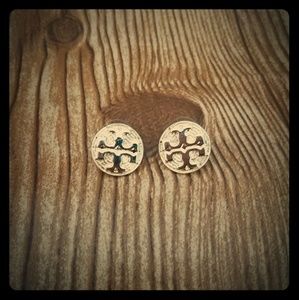 Tory Burch Livia Stud Earrings